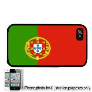  Portugese Flag Apple iPhone 4 4S Case Cover Black 