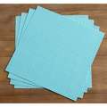 Bistro 14 inch Sky Blue Square Placemats (Set of 4)
