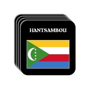  Comoros   HANTSAMBOU Set of 4 Mini Mousepad Coasters 