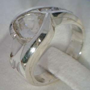   Sapphire Gemstones Handmade Sterling Silver Ladies Ring size 7  
