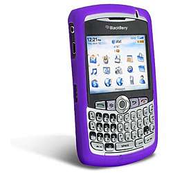 Dark Purple Skin Case for Blackberry Curve 8300  