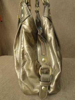 COACH Antique Gold Patent LEATHER MAGGIE Bag NWT 14331  
