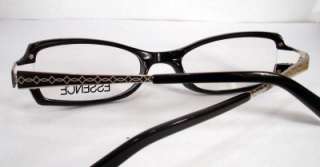 Essence 120968 BLACK SILVER WOMEN NEW eyewear Eyeglass Frame  