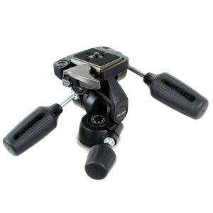 New Manfrotto 804RC2 Tripod 3 way Head with Plate  