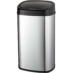 Invion Touchless Automatic 15 gallon Stainless Steel Trashcan 