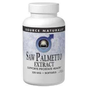  Saw Palmetto Extract 160 mg 120 Softgels   Source Naturals 