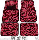 cool blk zebra insert front car seat covers,choose color matching item 