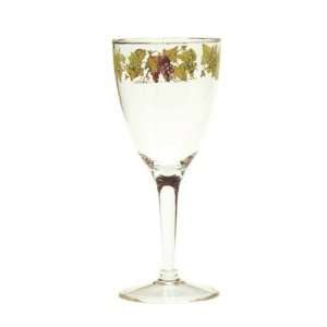  Plastic Wine Glass Grapes Design Set of 6 Health 
