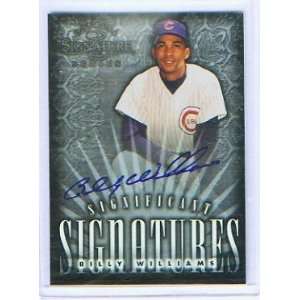Billy Williams Autograph 1998 Donruss Signature Series Significant 