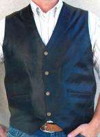 This is a fabulous Mens smooth cowhide leather vest thats a great 
