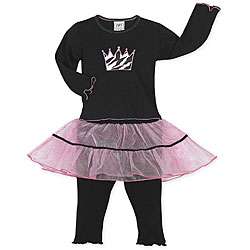 JoJo Designs Baby Girls 2 piece Princess Tutu Outfit  