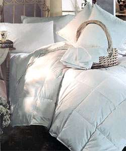 White Down 6 piece Comforter Set  
