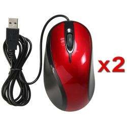 USB Optical Scroll Wheel Mouse (Pack of 2)  