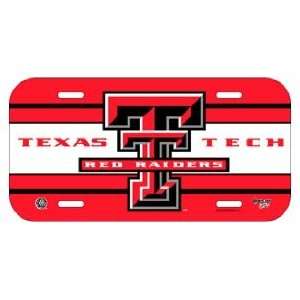 Texas Tech Red Raiders License Plate 
