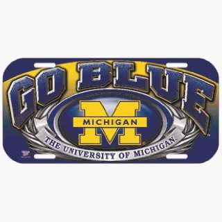   Wolverines High Definition License Plate **