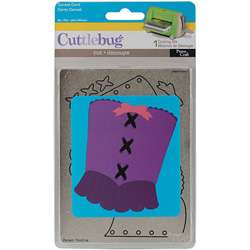 Provo Craft Cuttlebug Corset Envelope Die  