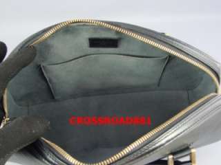 Authentic Louis Vuitton Black Epi Jasmin Hand Bag Very Good  