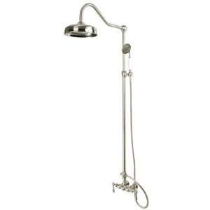  Shower Combination with Metal Lever Handles Finish Satin 