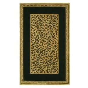 The American Home Rug Company Cheetah 3 6 x 5 6 gold Area Rug 