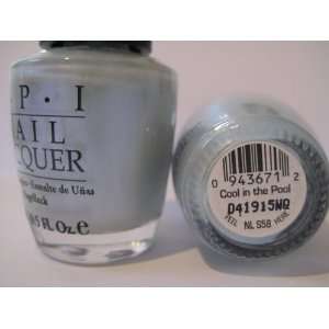   Opi Discontinue Color Cool in the Pool S58 Very Hard to Find Beauty