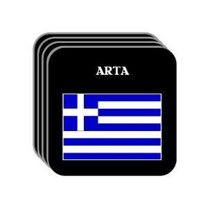 Greece   ARTA Set of 4 Mini Mousepad Coasters