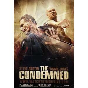  THE CONDEMNED B 27X40 ORIGINAL D/S MOVIE POSTER 