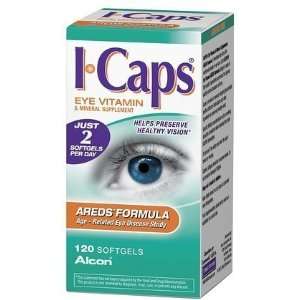  Icaps Softgel Areds Formula Size 120 Health & Personal 
