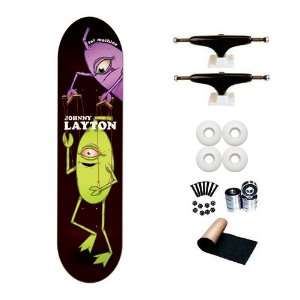  Toy Machine Johnny Layton Tormentor 8.25 Skateboard 