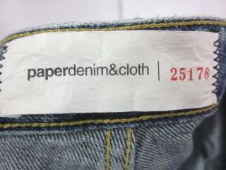 PAPER DENIM & CLOTH Blue Light Wash Denim Jeans Sz 29  
