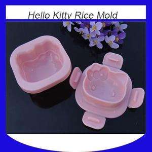   Sushi Rice Mold Mould Cutter Fondant Kitchen Tool Plastic Pink  