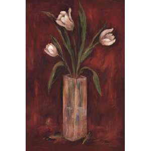  Red Hot Tulips by Joyce Combs 24x36