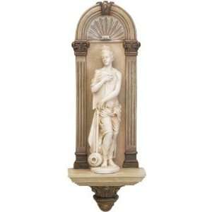 Xoticbrands 18 Classic French Water Nymph Maidens Wall Sculpture 