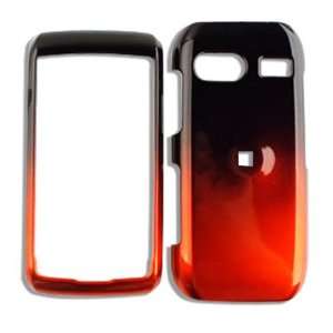 LG VU Plus Two Tones, Black and Orange Hard Case/Cover/Faceplate/Snap 