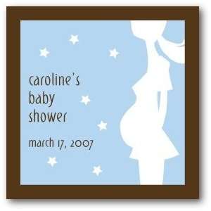   Custom Gift Tag Stickers   Boy Belly By Petite Alma 