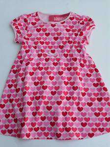 Gymboree Full of Heart Cotton Knit Dress 3T NWT NEW  