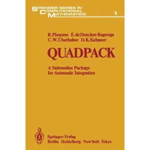  Automatic Integration (Springer Series in Computational Mathematics 
