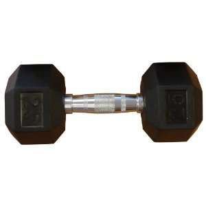  Rage Rubber Hex Dumbell