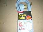 Prime Dryer Cord, 6 ft., 10 gauge, 30 amp, 3 Prong, New
