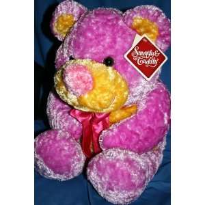  Large Snuggly & Cuddly Pink Plush Stuffed Teddy Bear 19 