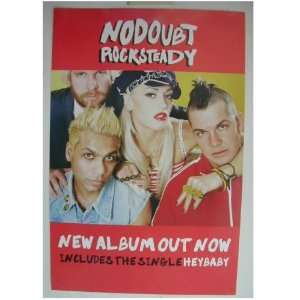  No Doubt Poster Band Shot Hey Baby Gwen Stefani