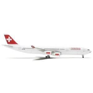  Herpa Swiss A340 300 1/500 Toys & Games