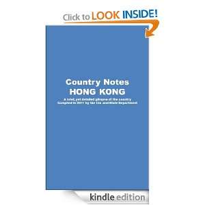 Country Notes HONG KONG State Department, CIA  Kindle 