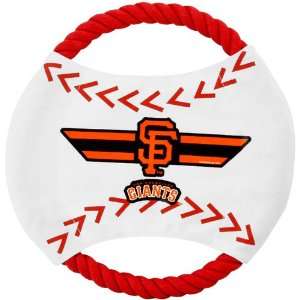  MLB San Francisco Giants Flying Rope Disk Dog Toy Sports 