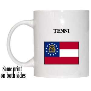  US State Flag   TENNI, Georgia (GA) Mug 