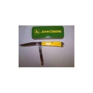 Case Cutlery John Deere Trapper Yellow Knife  Sports 