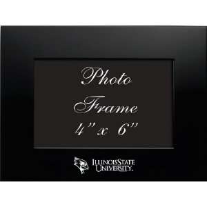  Illinois State University   4x6 Brushed Metal Picture 