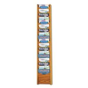  New Safco 4333MO   Solid Wood Wall Mount Literature 