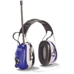 AO Safety/3M Tekk RaceTunes AM/FM Hearing Protector, Purple and Silver 