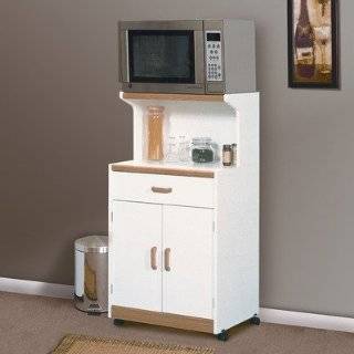 beginnings soft white microwave cart soft white with alder finish buy 