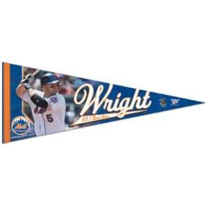   NEW YORK METS OFFICIAL LOGO PREMIUM PLAYER PENNANT